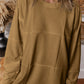 Full Size Round Neck Long Sleeve Sweatshirt