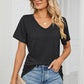 Short Sleeve V-Neck T-Shirt