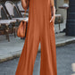 Full Size V-Neck Wide Strap Jumpsuit