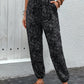 Printed High Waist Pants