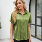 Button Up Short Sleeve Shirt