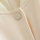 Pocketed Snap Down Baseball Collar Jacket