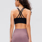Crisscross Scoop Neck Active Tank