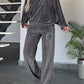 Full Size Boat Neck Long Sleeve Top and Pants Set