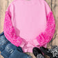 Sequin Nutcracker Dropped Shoulder Sweatshirt