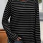 Mandy Striped Round Neck Long Sleeve T-Shirt