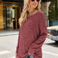 Full Size Round Neck Long Sleeve T-Shirt