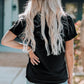 Full Size Graphic Round Neck Short Sleeve T-Shirt