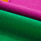 Color Block Round Neck Long Sleeve Sweater