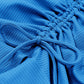 Beachin' Ruched Elastic Waist Swim Skirt