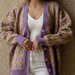 Button Up Long Sleeve Cardigan
