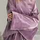 Buttery-Soft Round Neck Long Sleeve Top and Drawstring Pants Set