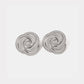 Stainless Steel Volution Stud Earrings