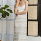 ADORA Lace Scoop Neck Midi Cami Dress