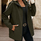 Ivy Lane Pocketed Zip Up Hooded Jacket