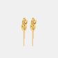 Titanium Steel Chain Shape Earrings