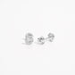 925 Sterling Silver Zircon Star Stud Earrings