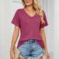 Short Sleeve V-Neck T-Shirt