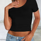Devine Scoop Neck Short Sleeve T-Shirt