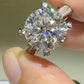 5 Carat Moissanite 925 Sterling Silver Ring