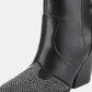 Weeboo Chunky Heel Rhinestone Decor Western Boots