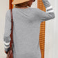 Striped V-Neck Long Sleeve T-Shirt