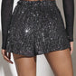 Sequin Mini Skirt