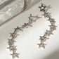 Stainless Steel Cutout Star Earrings