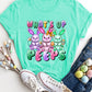 Graphic Round Neck Short Sleeve T-Shirt