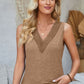 Lace Detail V-Neck Tank