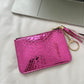 Lily & Luna PU Leather Tassel Trim Card Case