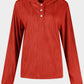 Textured Long Sleeve Hoodie