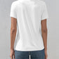 Full Size Letter Graphic Round Neck Short Sleeve T-Shirt