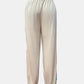 Drawstring High Waist Pants