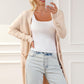 Pocketed Long Sleeve Cardigan
