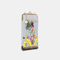 Nicole Lee USA Printed Kisslock Phone and Sunglass Purse