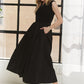ADORA V-Neck Cap Sleeve Dress