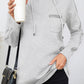 Drawstring Long Sleeve Hoodie