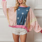 BiBi Stars and Stripes Round Neck Long Sleeve Top - Brand BiBi