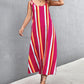 Striped Scoop Neck Cami Dress
