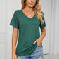 Short Sleeve V-Neck T-Shirt
