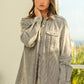 BiBi Button Up Corduroy Shacket - Brand BiBi