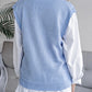 Openwork V-Neck Sweater Vest