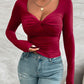 Jenna Twisted Long Sleeve T-Shirt