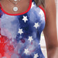 Tie-Dye Scoop Neck Tank