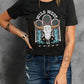 WILD WEST Graphic Short Sleeve Tee Shirt