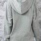 Lace Up Long Sleeve Hoodie