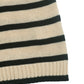 Striped Round Neck Long Sleeve Knit Top