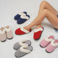 Thermal Faux Fur Round Toe Slippers
