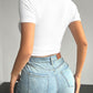 Savannah Square Neck Short Sleeve T-Shirt
